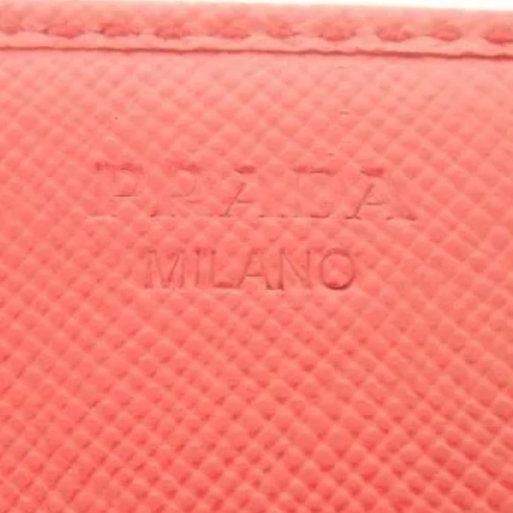 AUTH Prada Saffiano Long Wallet Red - Picture 8 of 8